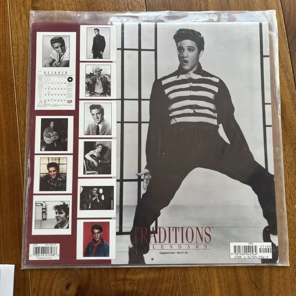 Elvis Presley x 2 Calendars - 2017 Mini and 1998